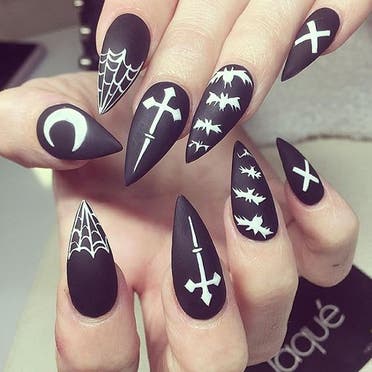 Najla Kaddour nails 