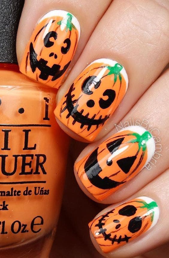 Get Fierce And Frightening With Spooky Halloween Nail Art Al Arabiya English