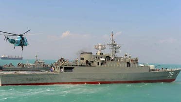 سفينة حربية إيرانية في المياه الدولية - أرشيفية