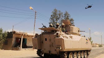 Egypt military says 40 militants killed in campaign