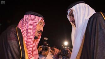King Salman in Qatar to offer his condolences