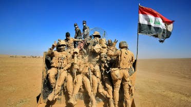 US-backed Iraqi forces fought their way inside two villages on Monday as they crept closer to Mosul. (AFP)