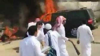 Saudi police investigate burning of Jeddah school principal’s car