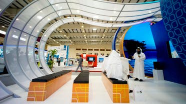 People attend a talk at the Kuwait Oil Company booth during Petrotech 2014 (a petrochemicals conference) at the Bahrain International Exhibition Centre in Manama May 19, 2014. (File photo: Reuters)
