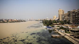 Days of heavy rain turn Nile River brown