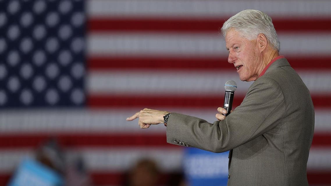 afpFLORIDA CITY, FL - NOVEMBER 01: Fromer president Bill Clinton speaks during a rally at the Florida City Youth Activity Center