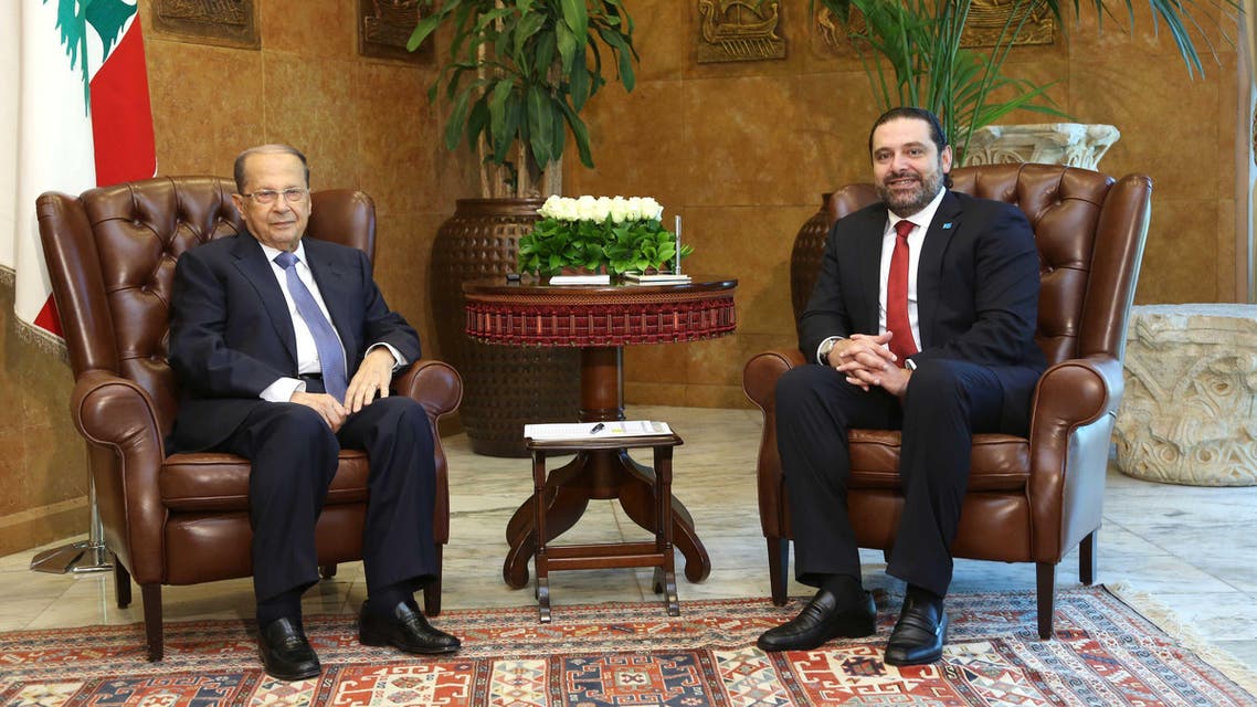 لبنان عون الحريري