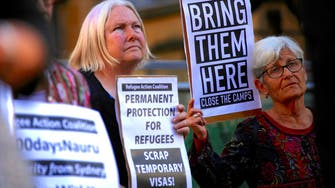 Australian protests over Syrian refugee housing