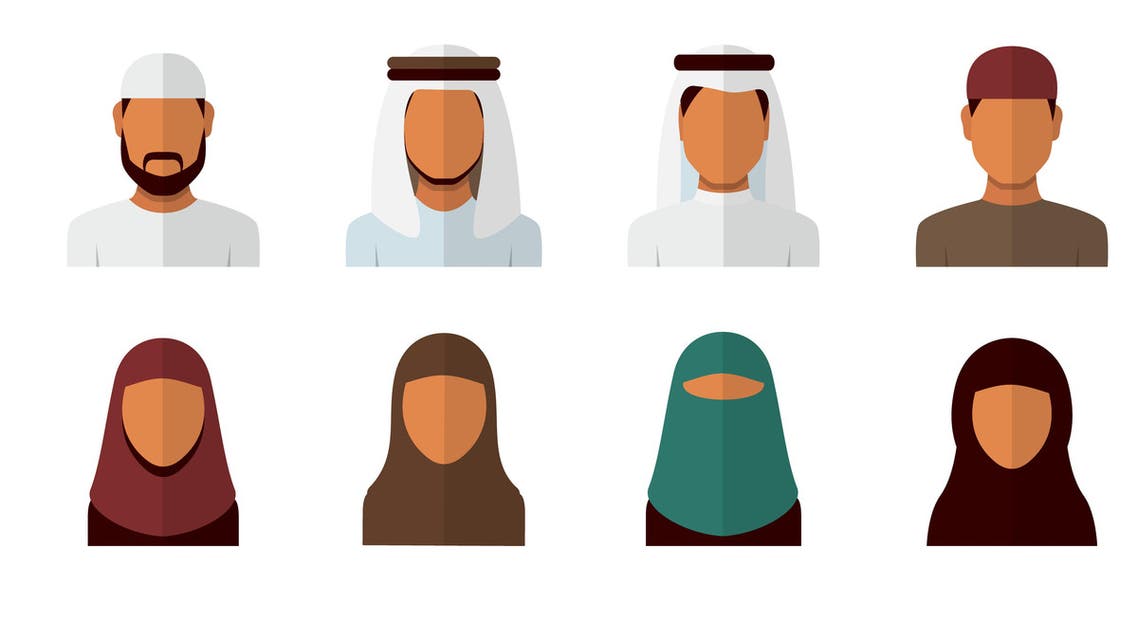 Saudi Gulf population Arab people shutterstock