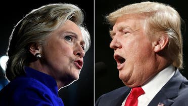 Trump US elections 2016 AFP Clinton 