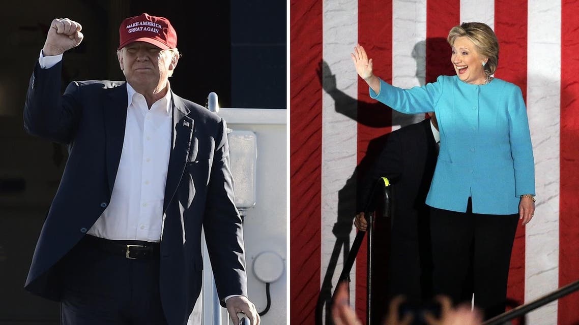 Donald Trup AFP Hillary Clinton AP