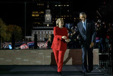“Our core values are being tested in this election but my faith in our future has never been stronger,” Clinton said. (AFP)
