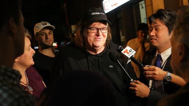 Hollywood director Michael Moore predicted a Donald Trump US election win in July, months before the vote. (File photo: AFP)