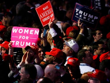 Supporters celebrate as returns come in for Republican U.S. presidential nominee Donald Trump during an election night rally in Manhattan, New York, U.S., November 8, 2016. (Reuters)
