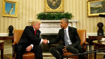 'Excellent' first meeting for Obama, Trump