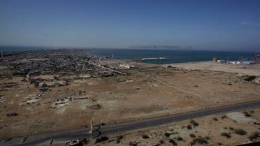 A view of Gwadar port (right), and town area, about 700 kilometers west of Karachi, Pakistan. Gwadar Port is a deep-sea port developed jointly by the Pakistan and China at a cost of $248 million. (AP)
