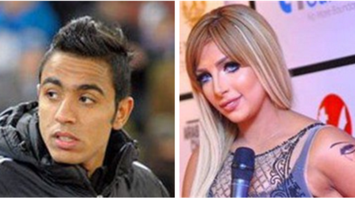 محمود كهربا زوجته سارة خليفة