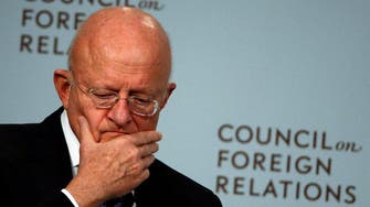 Director of US National Intelligence James Clapper resigns