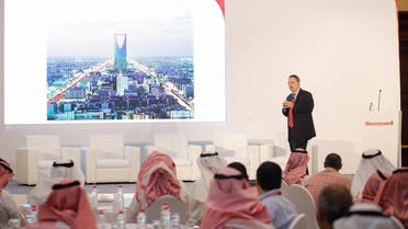 Norm Gilsdorf (President -Honeywell High Growth Regions Russia, Central Asia and Middle East) during the Honeywell Smart Building Score awards event in Riyadh, Saudi Arabia. (Supplied)