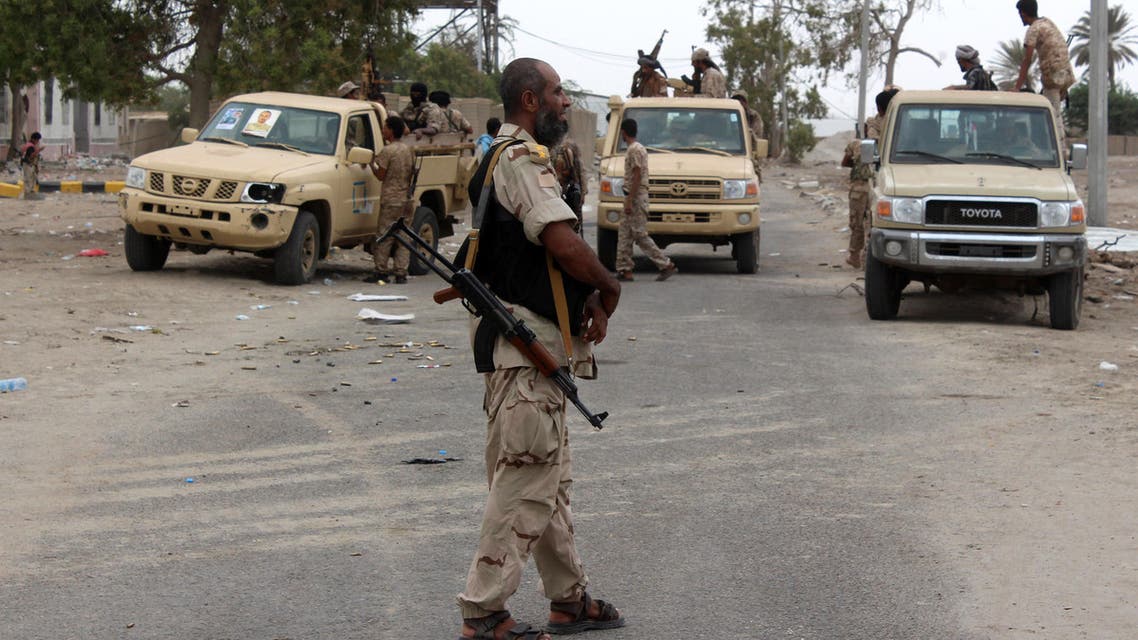Yemeni army and popular resistance forces have also surrounded militias in camps near the presidential palace east of the city, reports said. (File photo: AFP)
