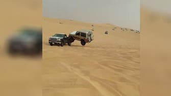 Saudi Arabia: Another driver caught in failed dune bashing stunt