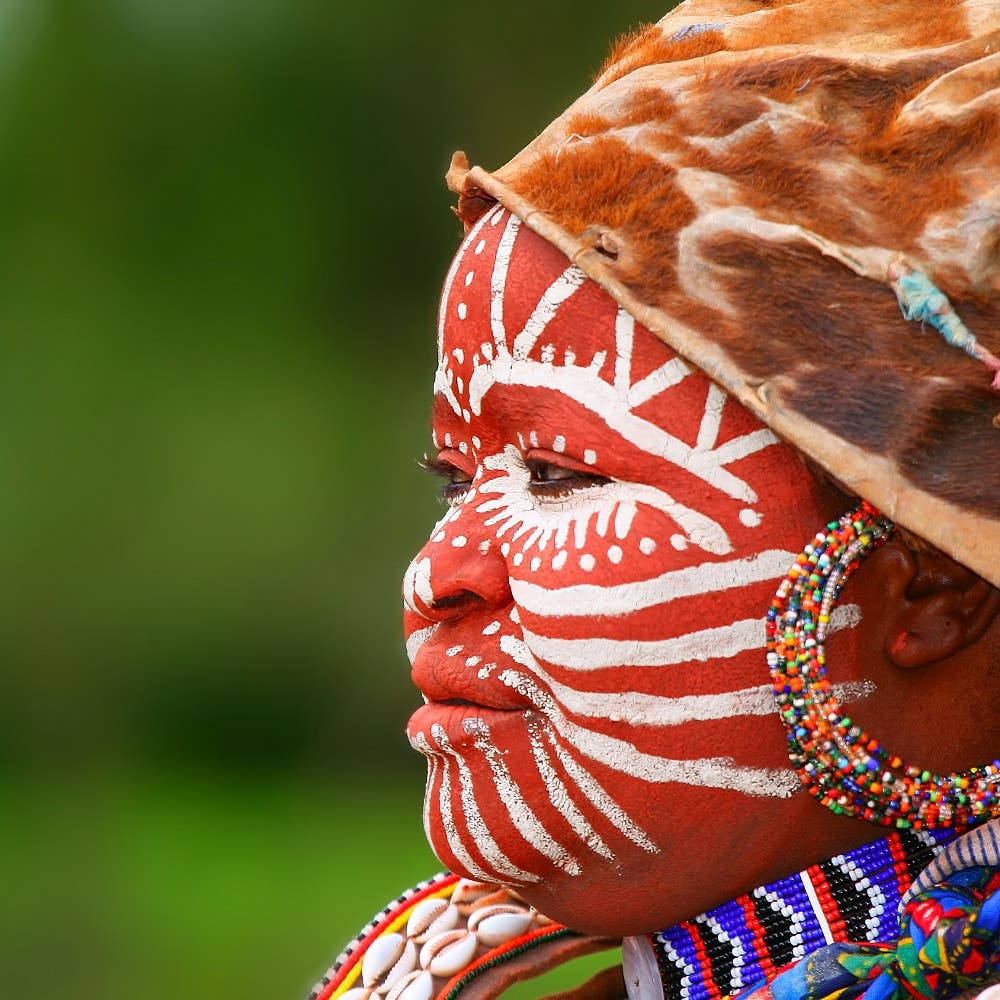 African Tribal Make-Up: What'S Behind The Face Paint? | Al Arabiya English