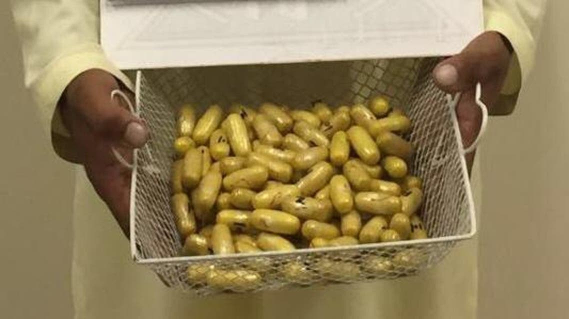 a passenger on a flight landing in the kingdom’s capital was suspected by customs officers and was subjected to self-inspection