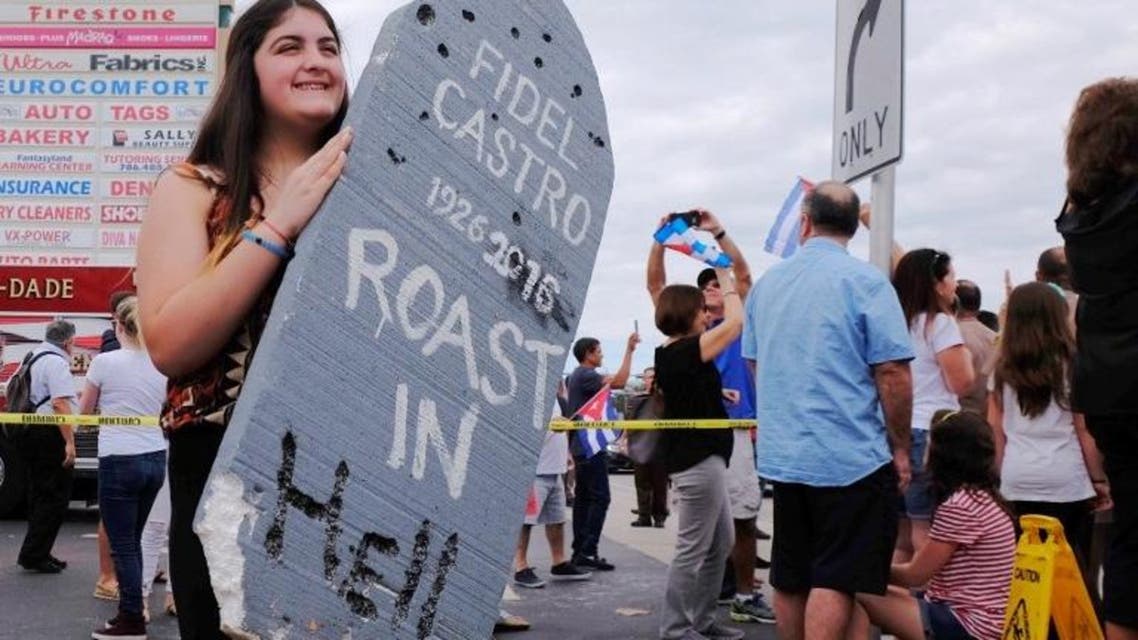 Some celebrate Castro’s death, others mourn