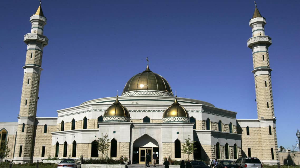 In this Sept. 30, 2005 file photo, the Islamic Center of America mosque in Dearborn, Mich., is shown. Roger Stockham, a 63-year-old Southern California man, was arrested outside the mosque on Monday evening, Jan. 24, 2011 in the mosque's parking lot. Stockham was charged with possessing explosive and threatening terror at the mosque. (AP)