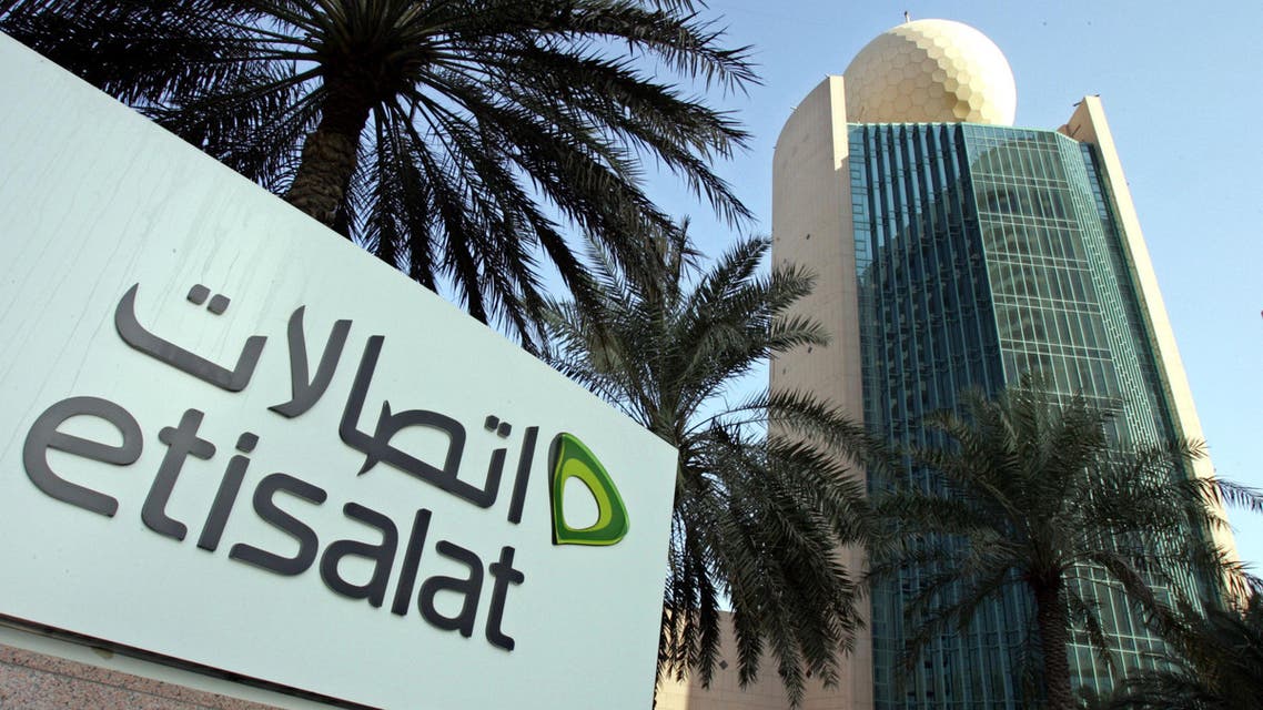 Etisalat main tower locates in down town Dubai, Tuesday Oct. 17, 2006, United Arab Emirates. When telecom regulators in this country cut access to the popular Internet phone program Skype last month, it triggered an uproar among foreigners who found themselves choosing between giant phone bills or losing touch with families. (AP Photo/Kamran Jebreili)
