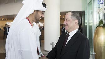 Abu Dhabi’s Crown Prince meets with Iraq’s Kurdistan president 