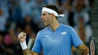 Ice-cool Del Potro paves the way for Argentina’s Davis Cup win