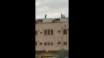 Watch: Saudi Arabia’s civil defense stop man from jumping off roof