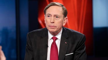 Former CIA Director and retired Gen. David Petraeus is interviewed by host Anthony Scaramucci and Maria Bartiromo during the taping of the premiere show of "Wall Street Week," on the Fox Business Network, in New York Thursday, March 17, 2016. The original "Wall Street Week" aired on PBS for more than 30 years. (AP)