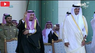 قطر: سعودی فرمانروا استقبالیہ تقریب میں عرضہ رقص پر جھوم اٹھے