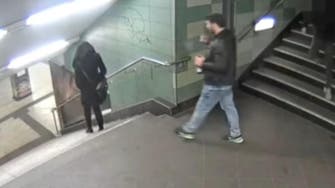 Man who kicked woman in Berlin CCTV footage ‘not a migrant’