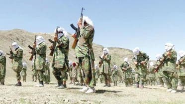 تدريبات عناصر طالبان في جبال أفغانستان