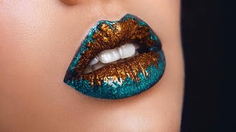 Hot new beauty trend: Metallic lips for the festive season