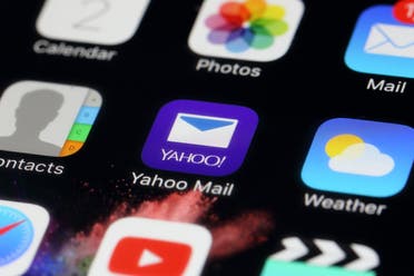 An application of Yahoo Mail. (Shutterstock)
