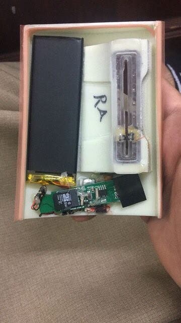 According to a police statement, they were believed to be in possession of devices that are typically used in the theft of bank cards. (AlArabiya.net)