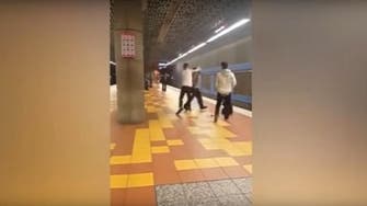 Video: Homeless man brutally attacked at LA metro station 