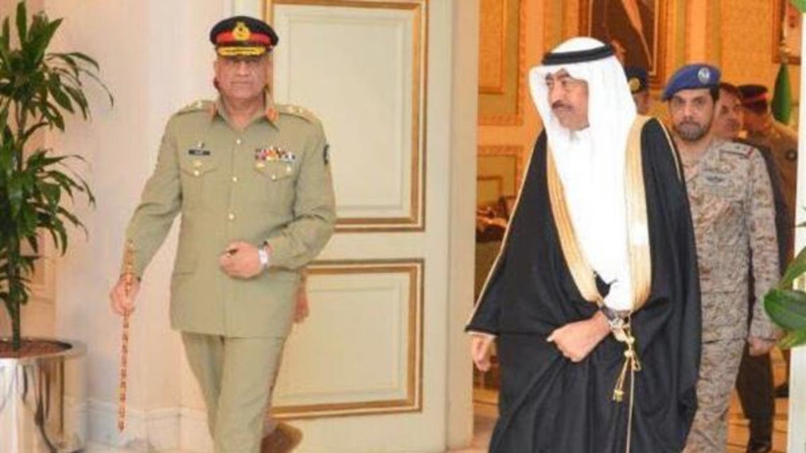 الفريق أول قمر جاويد باجوه في السعودية