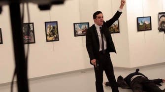 WATCH: Moment Russian envoy shot dead
