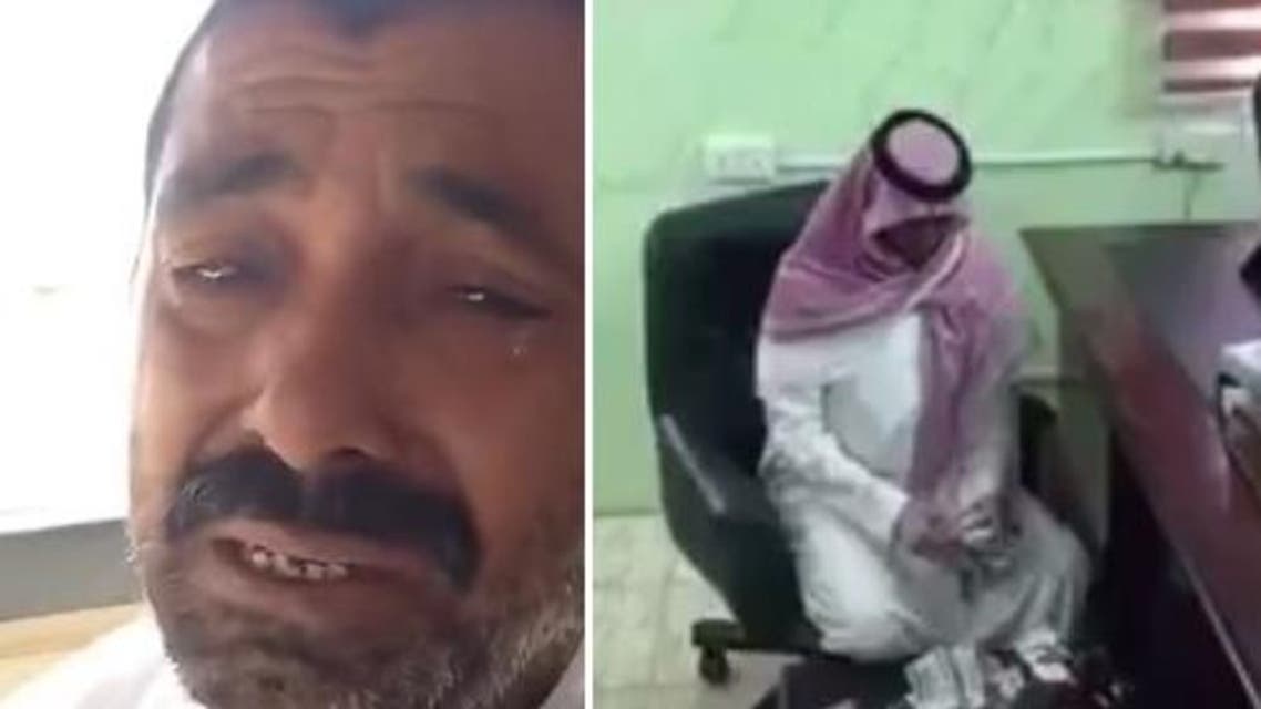 The Pakistani had been involved in an accident in which a Saudi was killed and did not have money to compensate the victim's family. (YouTube)