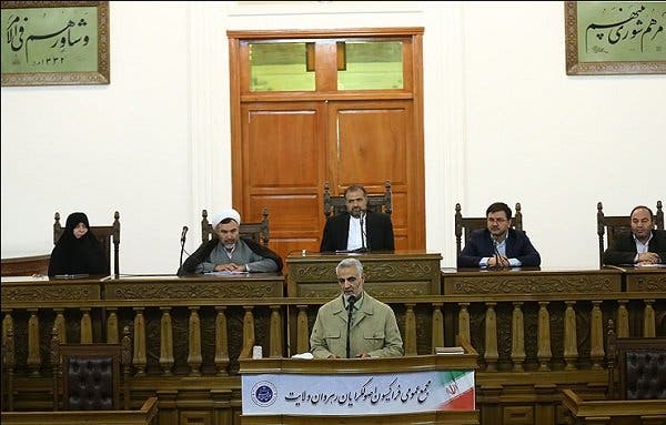 قاسم سليماني أمام مجلس الشورى الإيراني