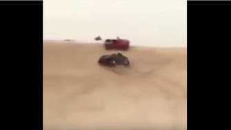 Watch: Woman in Saudi Arabia car crash during drifting