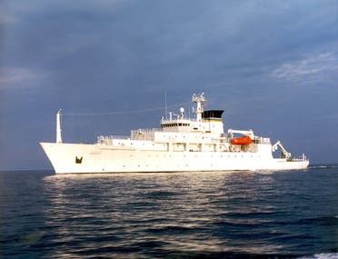 السفينة الأميركية التي تولت نشر الغواصة في بحر الصين الجنوبي