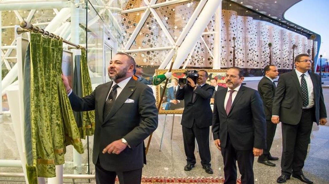 العاهل المغربي محمد السادس يفتتح المحطة الجديدة في مطار مراكش الدولي