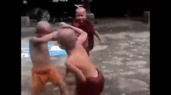 Fight club Buddhist-style? Video shows Thai child monks pulling punches
