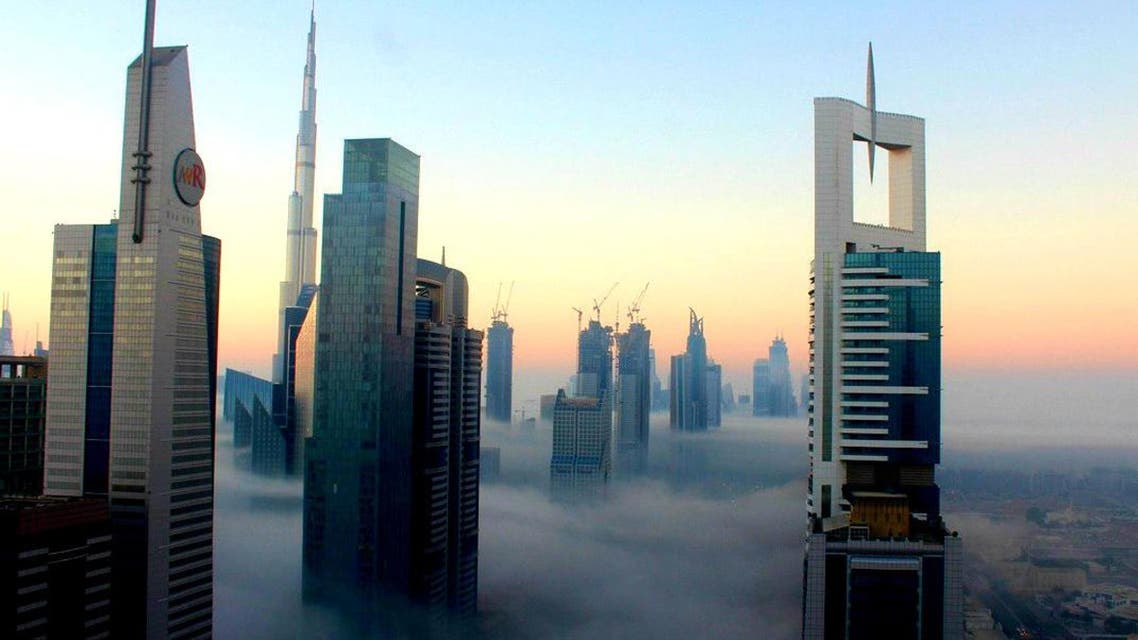 Traffic jams and flight delays reported on Wednesday morning. (Twitter/ Four Points Dubai)